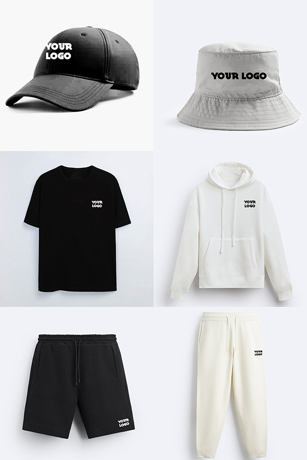 Fashion blanks t-shirts hoodies sweatpants